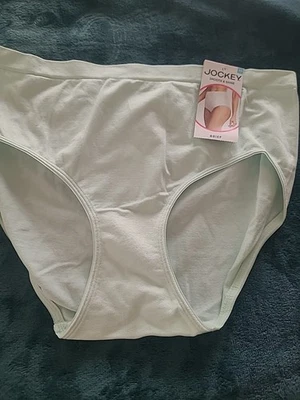 Bragas para mujer Jockey suaves y brillantes verdes menta talla S/5 nuevas con etiquetas Foto 1 de 4
