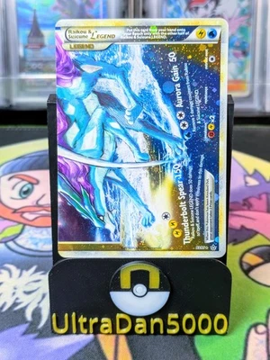 Raikou & Suicune Legend (Bottom) 93/95 Unleashed HOLO SWIRL Pokemon Card  - Image 1 of 4