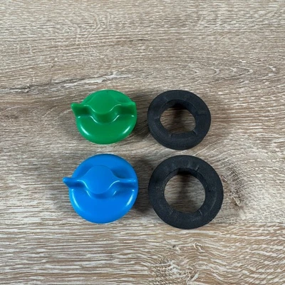 Винты для тарелок Rock Band сине-зеленые гайки + поролоновые шайбы PS4 PS3 Xbox One 360 Wii - Изображение 1 из 2