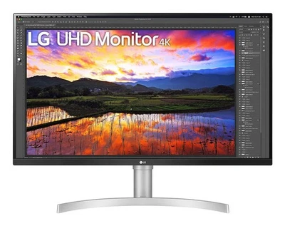 LG UltraFine 32UN650K-W 4K UHD Monitor 81,3 cm (32") - Bild 1 von 4