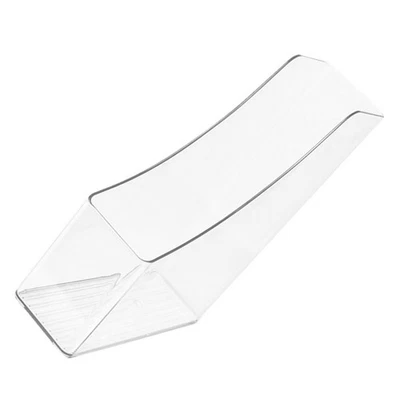  Portadocumenti verticale in plastica trasparente, organizer per riviste e - Immagine 1 di 4