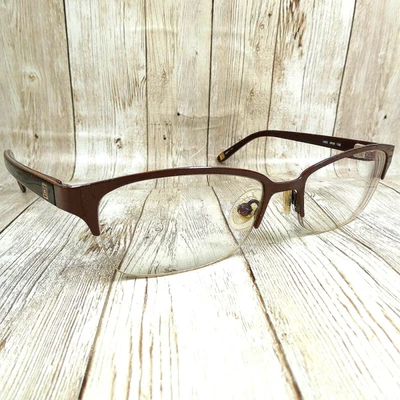 SOLO MARCOS DE GAFAS DE METAL CASTAÑO ROJIZO MATE Liz Claiborne - l603 0fx9 52-17-135 Foto 1 de 4