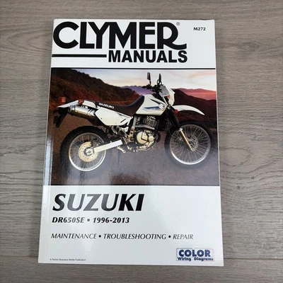 1996-2013 Suzuki DR650SE Clymer Service Repair Workshop Shop Manual M272 - Image 1 of 3