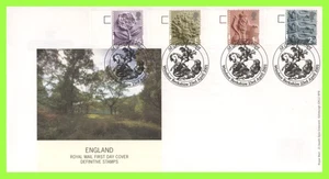 G.B. 2001 England Regionals margin Royal Mail First Day Cover, Windsor (Dragon) - Picture 1 of 1
