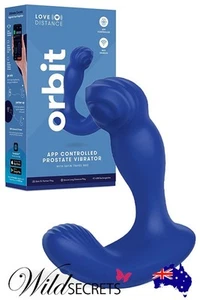 NEW Love Distance Orbit 4.6 inch App Controlled Prostate Massager, Wild Secrets - Picture 1 of 3