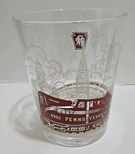 Vintage Pennsylvania Railroad 4902 Glas MCM Becher altmodisch 12 Unzen Speisewagen - Bild 1 von 6