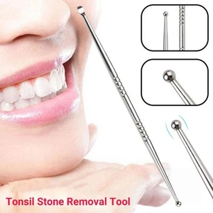 Stainless Steel Tonsil Stone Remover Tools Mouth Cleaning Oral Care Cleaner - Picture 1 of 9
