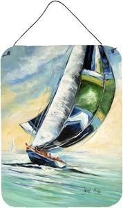 Segelboote Cruising the Coast Aluminium Wand Türbehang Drucke JMK1163DS1216 - Bild 1 von 3