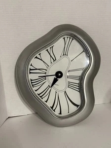 Kirch Kirsch Verichron Plata Años 90 Fusión Goteo Reloj Taiwán Salvador Dalí - Imagen 1 de 4