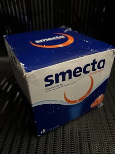 Smecta Diarrhea Treatment 60 Sachels Orange Vanilla Exp 09/2027 Damaged Box - Picture 1 of 4