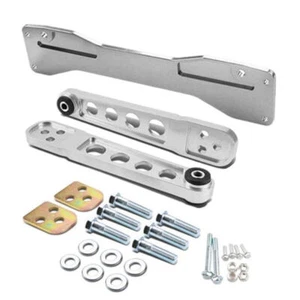 Billet Rear Lower Control Arms + Subframe Brace Kit for Honda Civic ES 2001-2005 - Picture 1 of 7