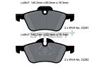 Pagid Racing Street+ T8020SP2001 High Performance Front Brake Pads 18mm Thick