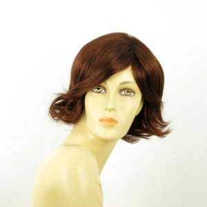 Parrucca donna corta castano scuro rame intenso : MARION 322 - Picture 1 of 8
