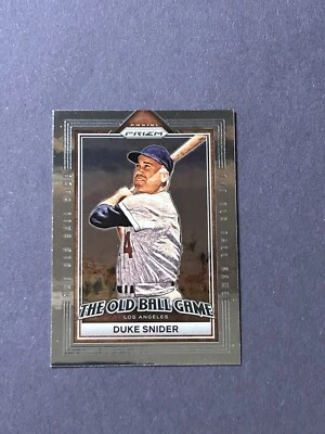 2023 Panini Prizm The Old Ball Game Duke Snider #OBG7 Los Angeles Dodgers - Image 1 of 2