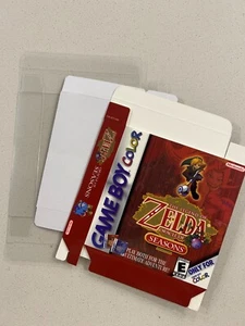 LEGEND ZELDA ORACLE OF SEASON NINTENDO GAME BOY COLOR GBC - SOLO CAJA + PROTECTOR - Imagen 1 de 1