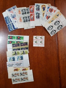 19 5 cent plate blocks, All different! - Picture 1 of 3