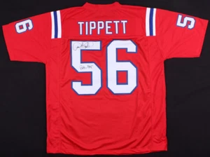 Andre Tippett Signed New England Patriots Jersey Inscribed HOF 08 (JSA COA) L.B. - Picture 1 of 6