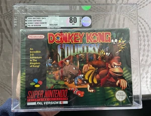 Factory Sealed Donkey Kong Country SNES Nintendo PAL UK - Picture 1 of 8