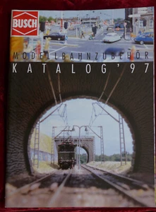 Busch Katalog 1997, Modellbahnzubehör, ausgesprochen schöner Sortimentskatalog ! - Bild 1 von 10