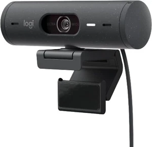 Logitech Brio 500 Full HD Webcam with HDR & Privacy Cover - Graphite - Picture 1 of 10