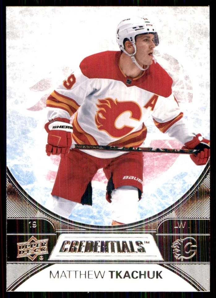 2021-22 Upper Deck Credentials Matthew Tkachuk #19 - Image 1 of 2