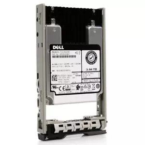 NEW 03DDFT DELL PX05SVB384Y 3.84TB 2.5" SAS 12G R730 ME4024 ME5024 SSD w/Caddy - Photo 1/4