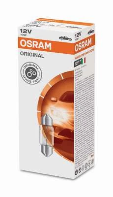 OSRAM C10W 12V SV8,5 Soffitte kurz 1st. - Bild 1 von 2