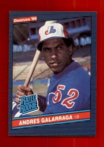 1986 Donruss #33A Andres Galarraga RC NMMT - Picture 1 of 2