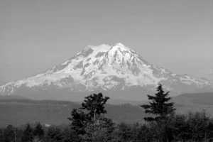 Mount Rainier Washington by Carol Highsmith Photography Giclee Art Print - Picture 1 of 3