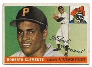ROBERTO CLEMENTE 1955 Topps radiocontrol #164 Piratas VENTA VA POR UNA BUENA CAUSA 🙂 🙂 - Imagen 1 de 2