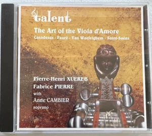 The Art of the VIOLA d'Amore (CD, Nov-2001, Talent Records) - Picture 1 of 3