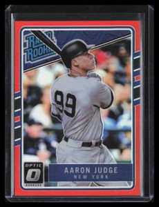 2017 Donruss Optic Orange Refractor 38 Aaron Judge RR Rated Rookie 44/199