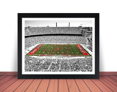 Framed OHIO STADIUM Photo Picture OHIO STATE FOOTBALL Home - 8x10 or 11x14 (W1) - Image 1 of 4