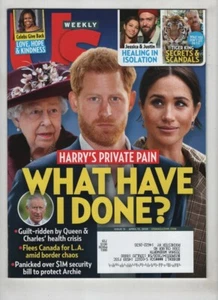 US Weekly Mag Prince Harry Queen Elizabeth April 13, 2020 080320nonr - Picture 1 of 1