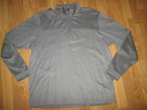 Mens CUTTER & BUCK DRYTEC 50+ UPF quarter zip performance golf pullover shirt XL - Picture 1 of 1