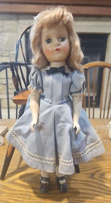 1950's Madame Alexander 14 1/2" Alice in Wonderland  Doll All Original - Image 1 of 4