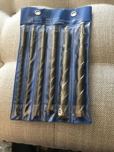 Drill Master 6 Piece 8" Masonry Bit set 1/4 To 3/4 - Picture 1 of 12