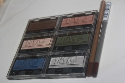  LOT OF 6 NYC Eyeshadow Single #909,907,917,905,911,903  + 2X Gifts - Image 1 of 3
