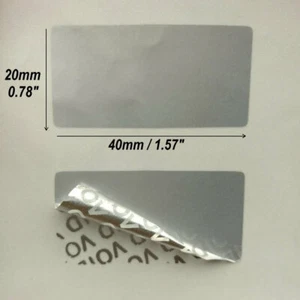Empty -Warranty-Void-If-Removed-Tamper-Proof-Stickers 1000PCS 1.57 " x 0.78" - Picture 1 of 3