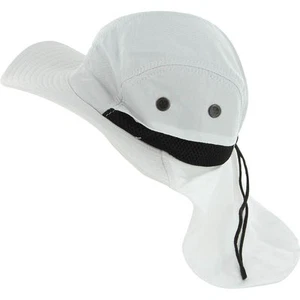 Sombrero con solapa para exteriores *BLANCO* Cubiertas para el cuello solapa con protección solar - Imagen 1 de 1