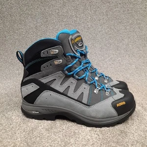 Asolo Neutron Gore-Tex Wanderschuhe Damen Gr. 9 grau blau schwarz Outdoor - Bild 1 von 12