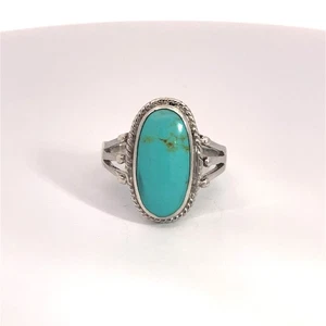 Sterling Silver Turquoise Ring - Picture 1 of 4