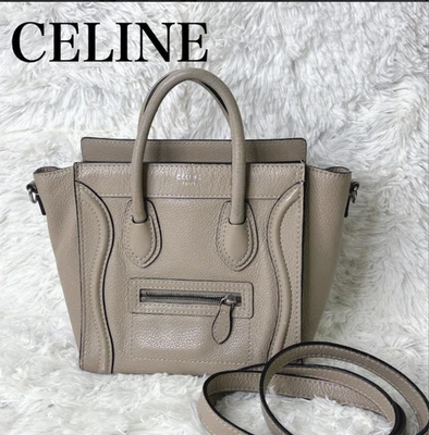 Bolsa de Equipaje CELINE Nano Correa para Dunas Bolsa para el Polvo Buen Estado Japón Usada Foto 1 de 4