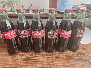 Coca Cola Classic ungeöffnet 100 Jahre in Chattanooga Gedenkflaschen 1998 - Bild 1 von 2