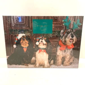 NEU Pink Sky "SANTA'S HELPERS" Weihnachten Hunde 1000 Stück Puzzle VERSIEGELT - Bild 1 von 9