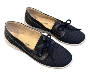 Croft and Barrow Women's Navy Ortholite Comfort Boat Shoes/Loafer Beach EUC 9.5M - Picture 1 of 7