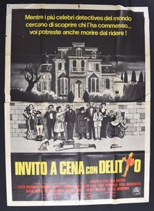 MANIFESTO 4F  INVITO A CENA CON DELITTO peter sellers brenman truman capote - Imagen 1 de 1