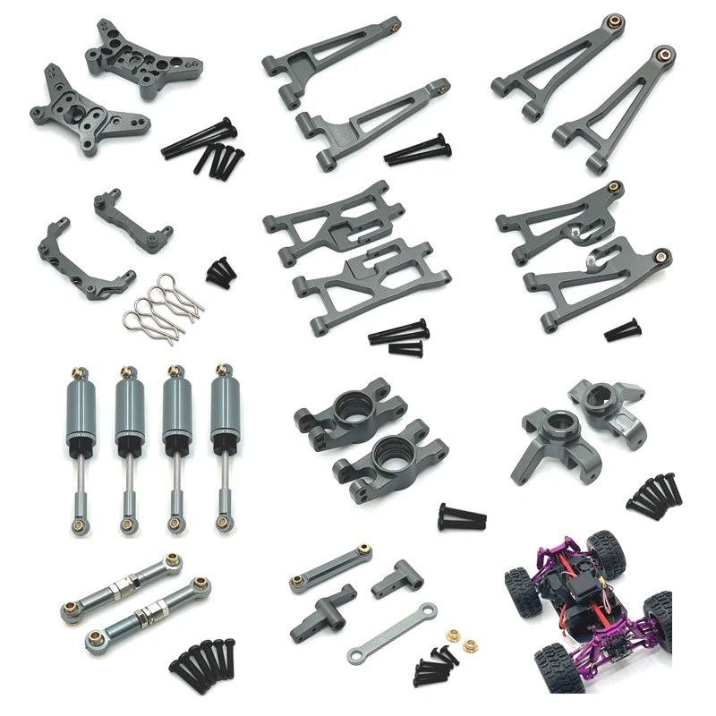 Aluminium Metal Full Upgrade Conversion Kit For MJX Hyper Go 1:14 14209 14210 RC - Image 1 of 2