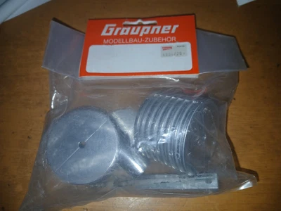 Kyosho Landjump Graupner 4984/28 LD-28 MUFFLER SET Mint Las Vegas Impacta baja - Image 1 of 2