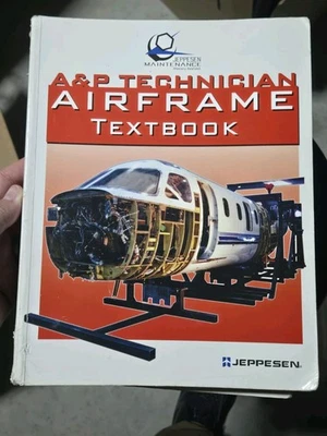 A&P Technician Airframe Textbook - paperback Jeppesen Sanderson - Image 1 of 3